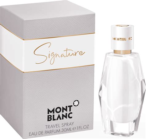 Signature Montblanc perfume .